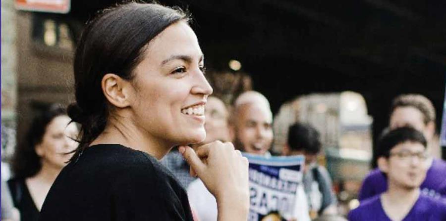 Alexandria Ocasio Cortez va a su primera elección. (Imagen tomada de la página de la candidata (horizontal-x3)