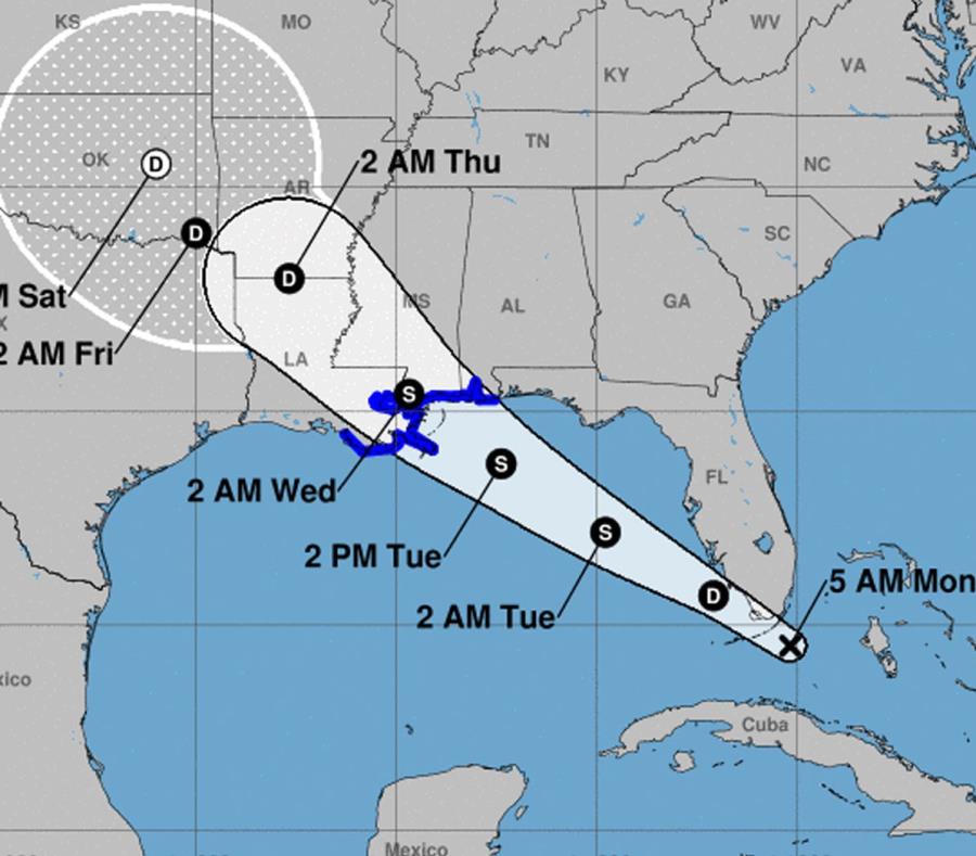 Gordon ya deja un muerto en la Florida — Minuto a minuto