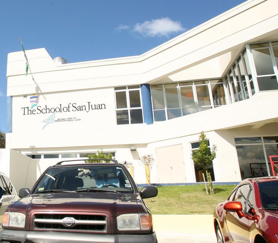 The School of San Juan es una de las tres escuelas del sistema educativo de la capital (semisquare-x3)