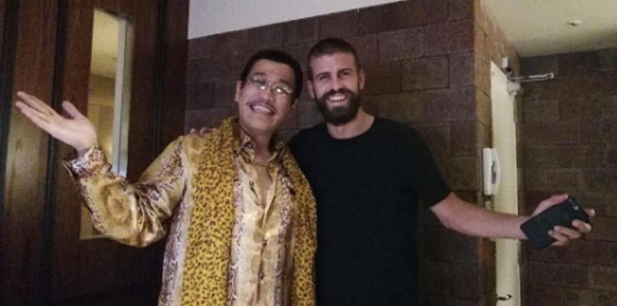 Piqué llegó el lunes a Japón tras una gira que lo ha llevado a países como Líbano, Catar, Singapur o China. (horizontal-x3)