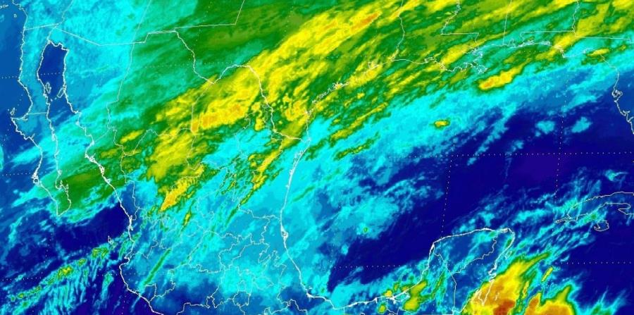 Imagen de satélite de la tormenta que afecta a México. (horizontal-x3)