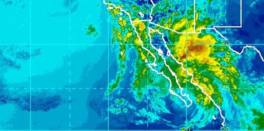 Imagen de satélite de la tormenta tropical Bud. (Captura / NOAA) (horizontal-x3)