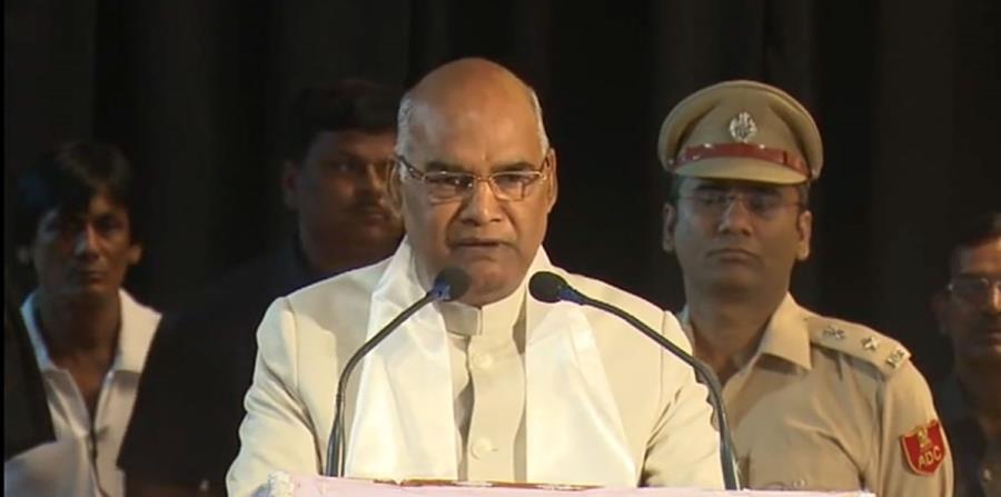 El presidente de la República de la India, Ram Nath Kovind, (horizontal-x3)