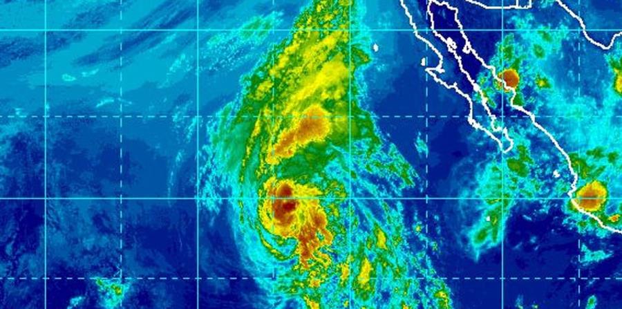 Imagen de satélite de la tormenta tropical Fabio. (Captura / NOAA) (horizontal-x3)