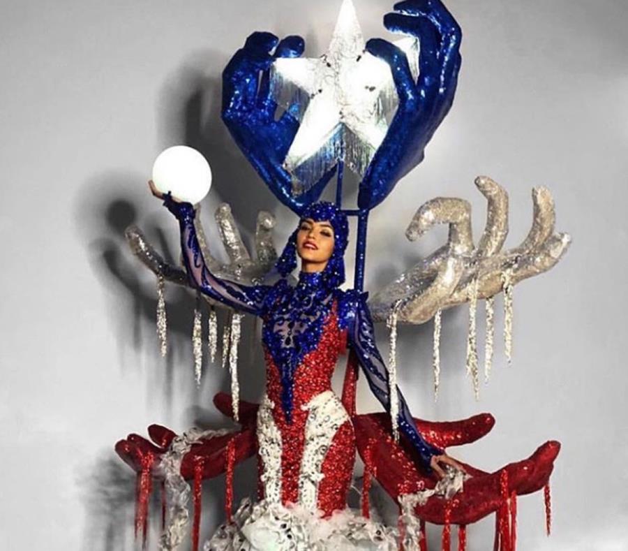 El desile de traje típico de la representante de Puerto Rico en Miss Universe, Kiara Liz Ortega, fue el vídeo más visto en el año en endi.com. (GFR Media) (semisquare-x3)