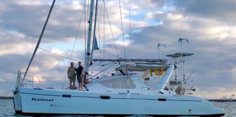 El catamarán costó $350,000. (Imagen tomada de Monroe County Sheriff’s Office) (horizontal-x3)