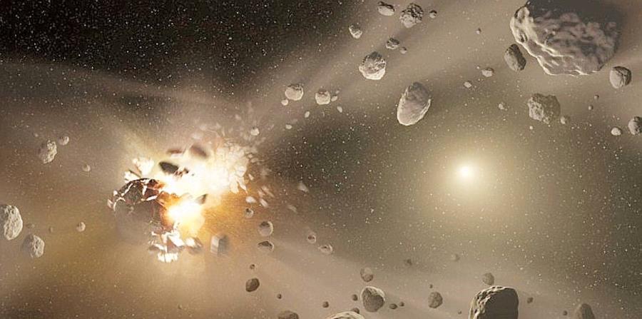 En el trabajo sobre los asteroides también se propone un modelo para explicar cómo se pudo formar la parte interior del sistema solar, que es donde se encuentran los planetas terrestres: Mercurio, Venus, Marte y la Tierra.. (horizontal-x3)