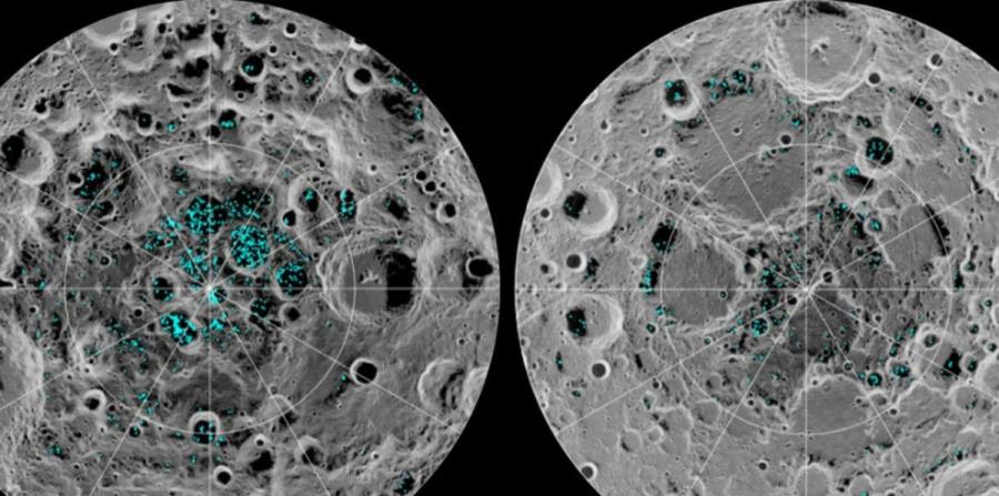Un estudio de la NASA confirma la existencia de hielo en la Luna (horizontal-x3)