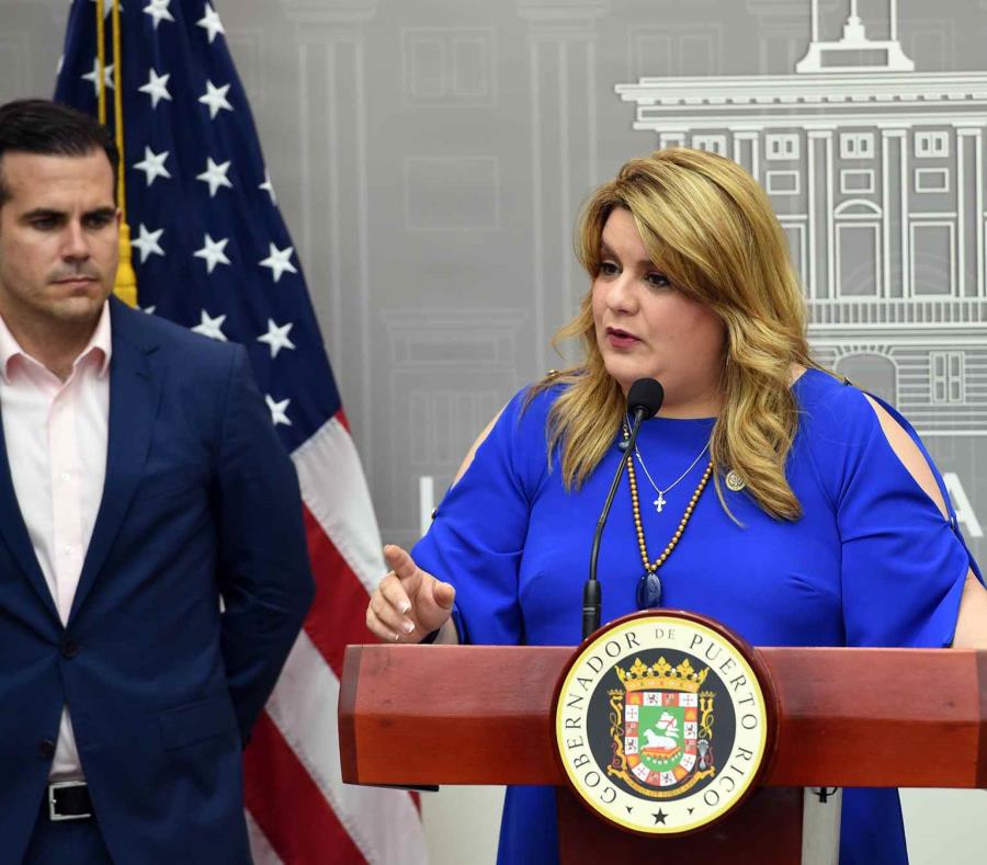 Para la comisionada, el gobernador ha sido “humilde” y “valiente”, al asumir la responsabilidad por las fallas del gobierno. (GFR Media) (semisquare-x3)