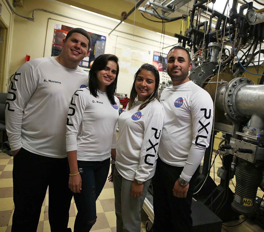 Adalberto Navarro, Gyneliz Rosa, Rosana Maymí y Edwin Cuadrado son cuatro de los integrantes del “Team Puerto Rico Excavation Unit”. (semisquare-x3)