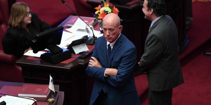 Seilhamer en la sesión del senado del pasado 22 de mayo. (horizontal-x3)