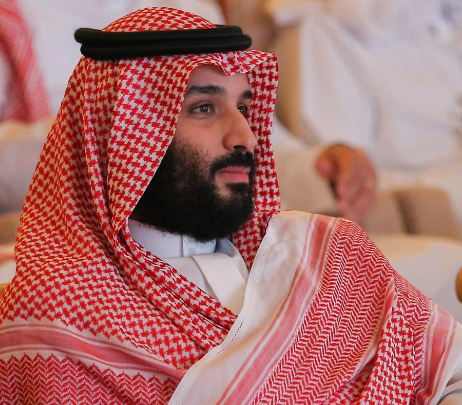 El príncipe heredero saudí, Mohamed bin Salman (semisquare-x3)