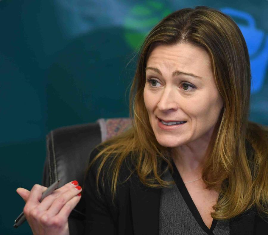 La secretaria de Educación, Julia Keleher (semisquare-x3)