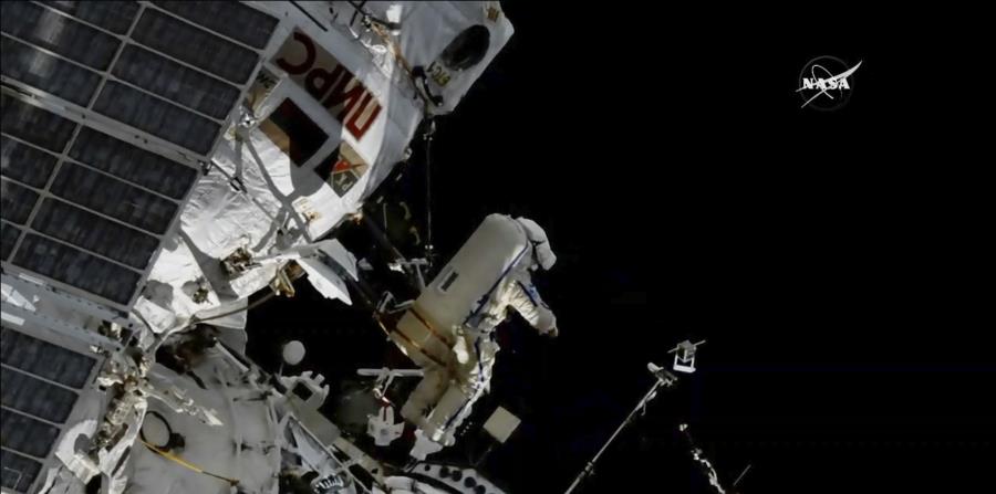 Imagen de la Estación Espacial Internacional. (AP) (horizontal-x3)