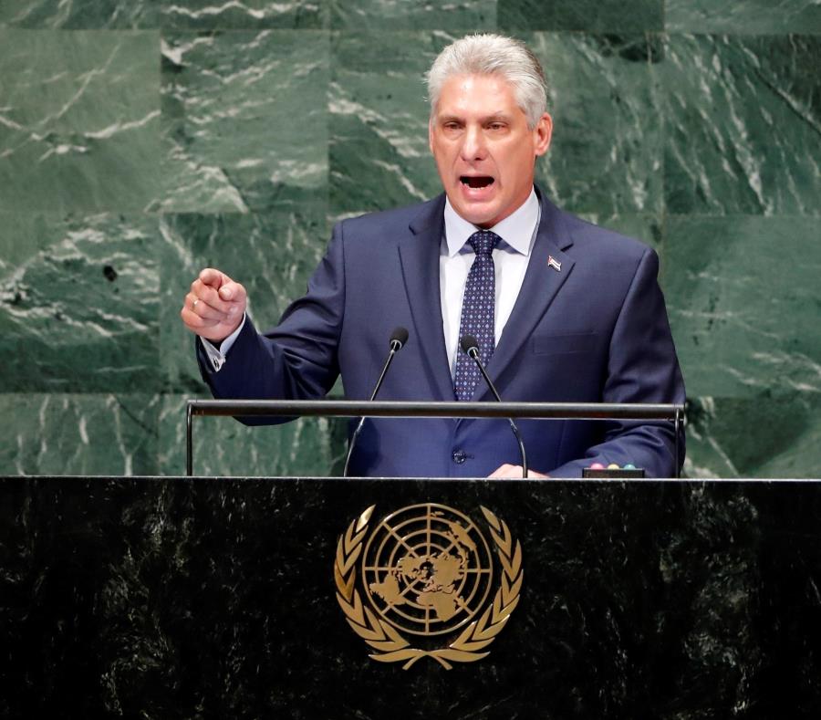 El presidente del país, Miguel Díaz-Canel Bermúdez. (semisquare-x3)