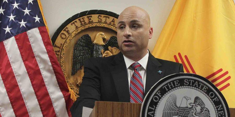 El secretario de Justicia de Nuevo México, Héctor Balderas (horizontal-x3)