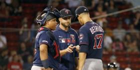 Mookie Betts castigó a José Berríos con dos jonrones