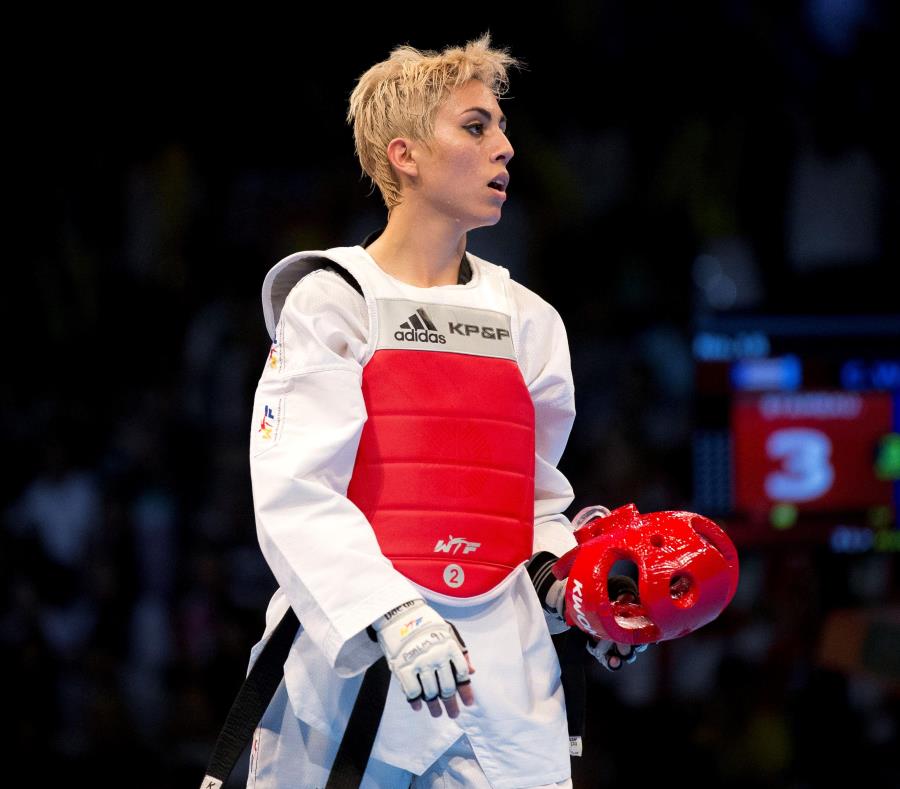 Victoria Stambaugh cayó en la división de -49 kilogramos. (semisquare-x3)