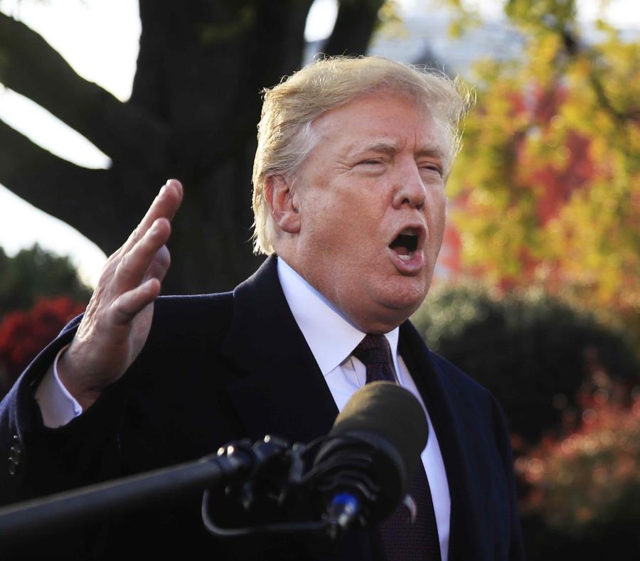 El presidente de Estados Unidos, Donald Trump (semisquare-x3)