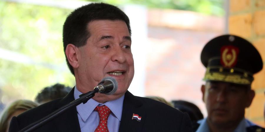 El presidente paraguayo, Horacio Cartes, participa en la inauguración de la sede Ciudad Mujer (horizontal-x3)