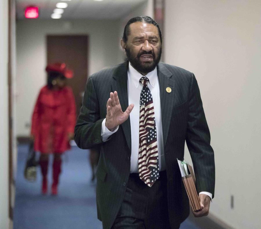 La iniciativa presentada por el representante demócrata Al Green fue derrotada mediante votación. (AP / J. Scott Applewhite) (semisquare-x3)