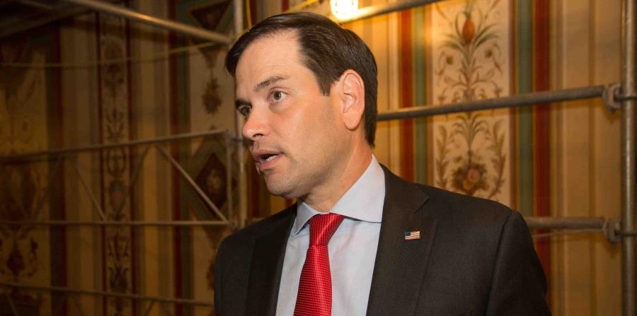 El Senador republicano, Marco Rubio (horizontal-x3)