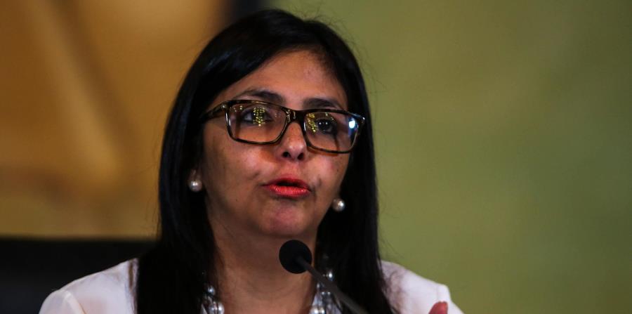 Delcy Rodríguez (horizontal-x3)