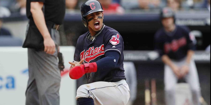 El pelotero boricua Francisco Lindor (horizontal-x3)
