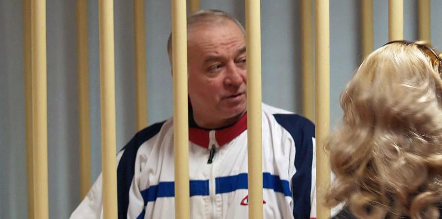 al ex espía ruso Sergei Skripal durante una vista en el tribunal militar del distrito de Moscú en Rusia. (horizontal-x3)