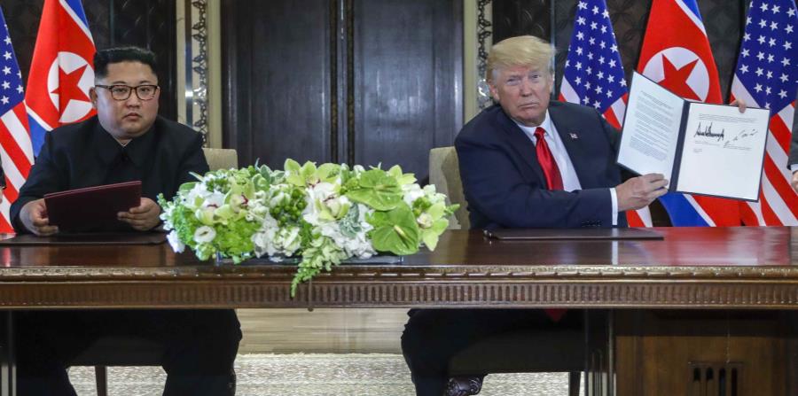 Muchos políticos cuestionaron abiertamente si Trump habrá cedido demasiado durante la cumbre sin lograr nada a cambio. (AP) (horizontal-x3)