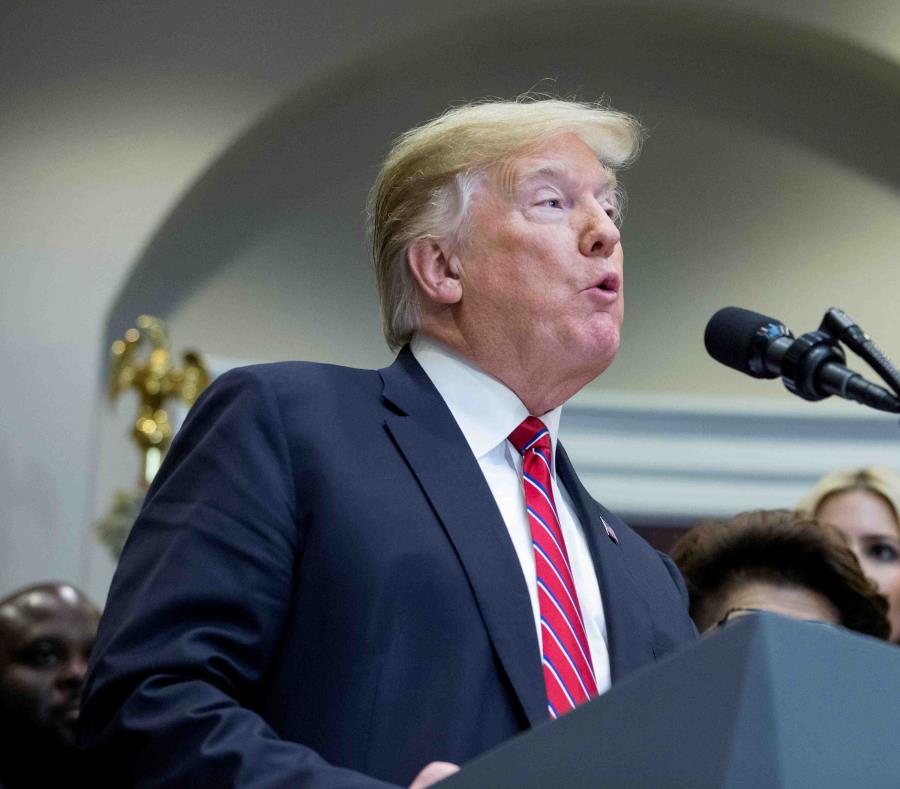 Donald Trump, presidente de Estados Unidos. (AP) (semisquare-x3)