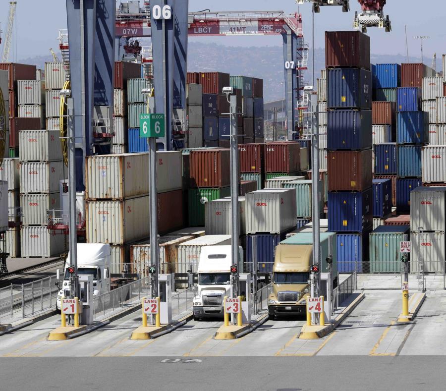 Imagen del puerto de Long Beach, California. (AP) (semisquare-x3)