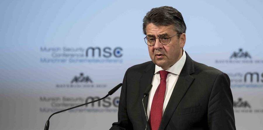 El minsitro de Relaciones Exteriores de Alemania, Sigmar Gabriel (horizontal-x3)