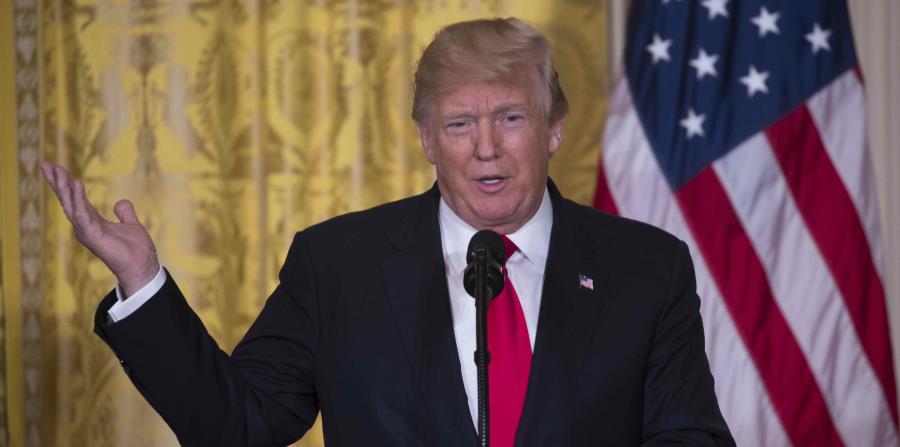 El presidente de Estados Unidos, Donald Trump (horizontal-x3)
