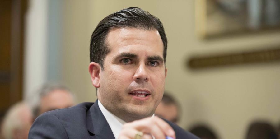 El gobernador de Puerto Rico, Ricardo Rosselló (horizontal-x3)