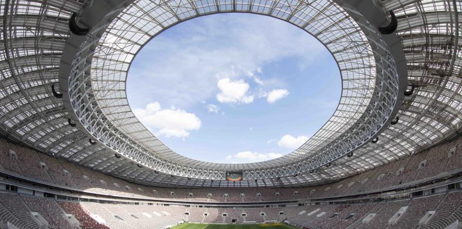 El estadio Luzhniki de Moscú, donde se realizará el partido inaugural de la Copa del Mundo entre Rusia y Arabia Saudí (horizontal-x3)