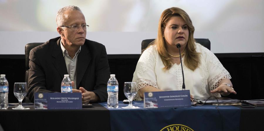 La comisionada residente Jenniffer González recibió el apoyo de la organización sobre el proyecto que busca la estadidad para Puerto Rico. (horizontal-x3)