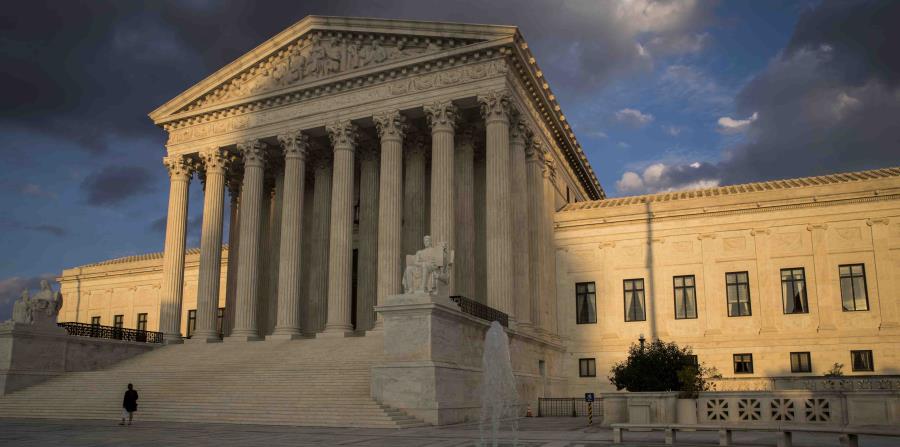 En la foto la sede del Tribunal Supremo estadounidense en Washington D.C. (horizontal-x3)