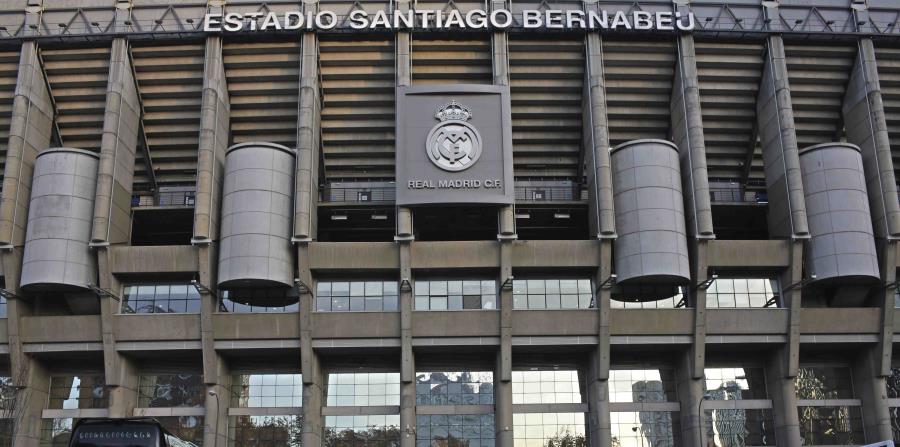 Vista de la entrada del estadio Santiago Bernabéu. (EFE) (horizontal-x3)