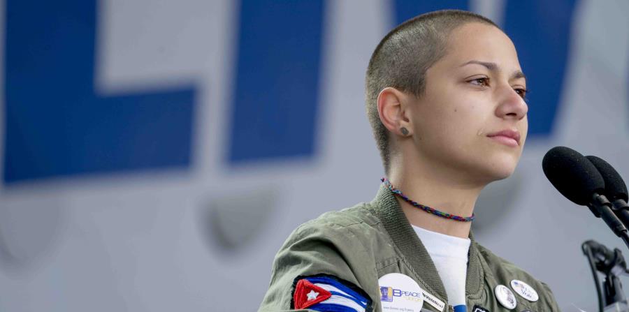 Emma González, sobreviviente del tiroteo en una escuela de Florida (horizontal-x3)