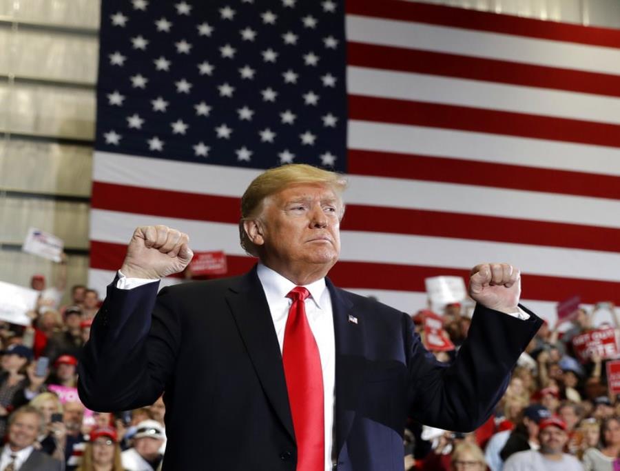 Elecciones legislativas serán un referendo sobre mí: Trump Elecciones legislativas serán un referendo sobre mí: Trump