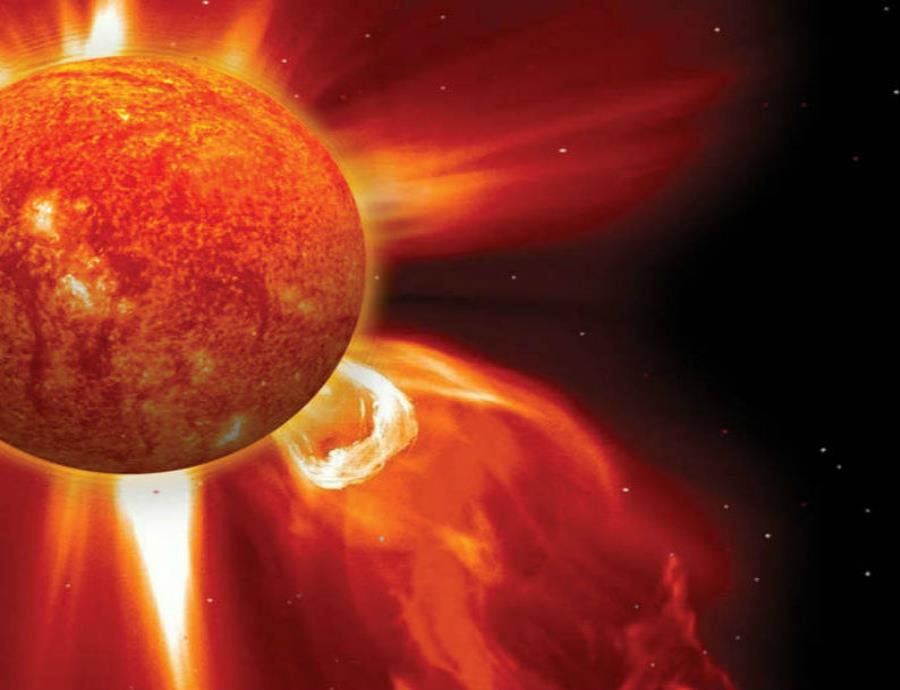 Una potente tormenta solar azotará a la Tierra a partir de hoy El