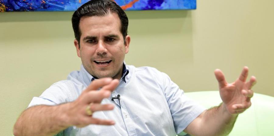 Rosselló spoke about what he has seen, about the complexity of logistics, of the disaster equation faced by Puerto Rico, the lobby in Washington along with Resident Commissioner Jenniffer Gonzalez. (horizontal-x3)
