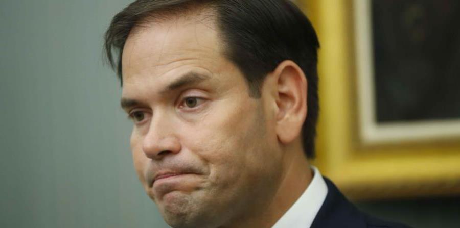 In the picture Marco Rubio, Republican Senator. (horizontal-x3)