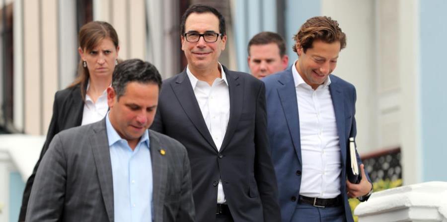 Steven Mnuchin, U.S. Secretary of the Treasury. (horizontal-x3)