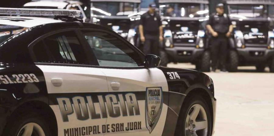 Una patrulla de la Policía Municipal de San Juan (horizontal-x3)
