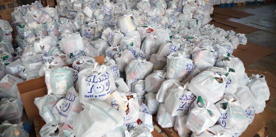 When the contract was cancelled, the Tribute Contracting company had complied with the delivery of only 50,000 of the food rations. (horizontal-x3)