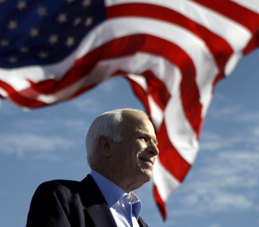 McCain fue el rival del expresidente Barack Obama en las elecciones de 2008. (AP) (semisquare-x3)