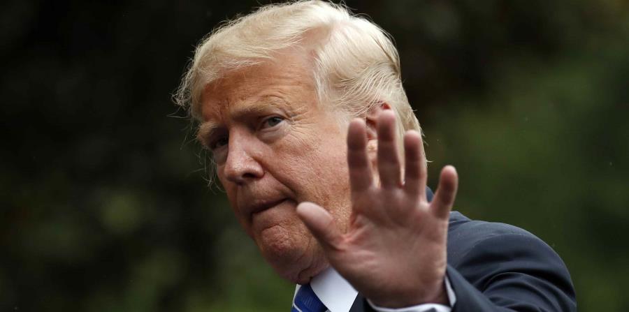 La grabación de audio, efectuada a escondidas por el exabogado personal de Trump, Michael Cohen, dos meses antes de las elecciones presidenciales de 2016, fue proporcionada a la CNN (horizontal-x3)
