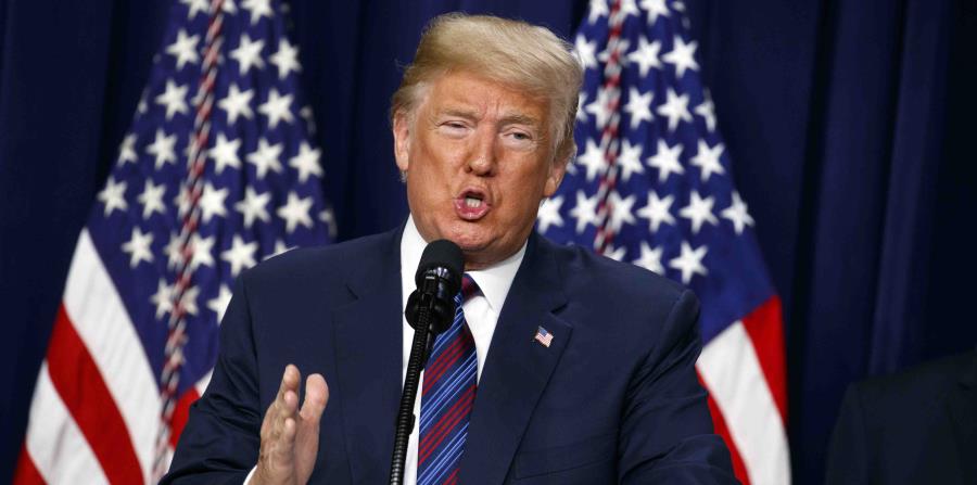 Trump lanzó la acusación a través de un tuit. (AP) (horizontal-x3)